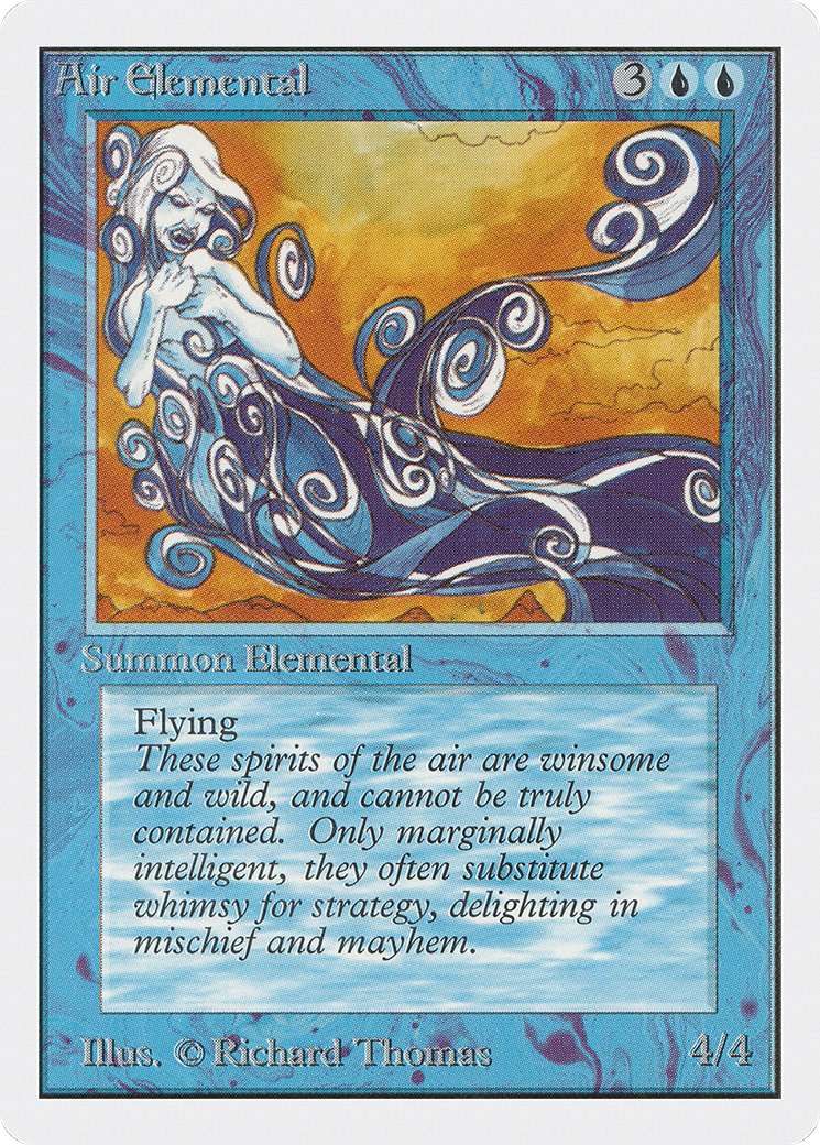 Air Elemental (2ED-47) - Unlimited Edition