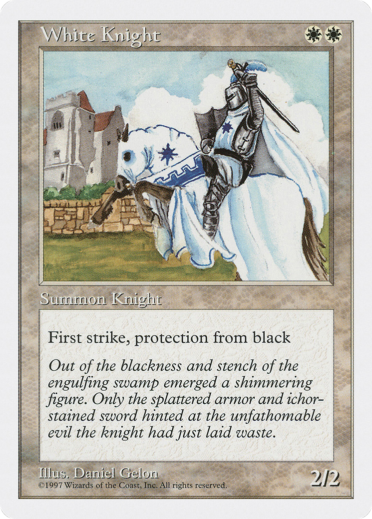 White Knight (5ED-68) - Fifth Edition