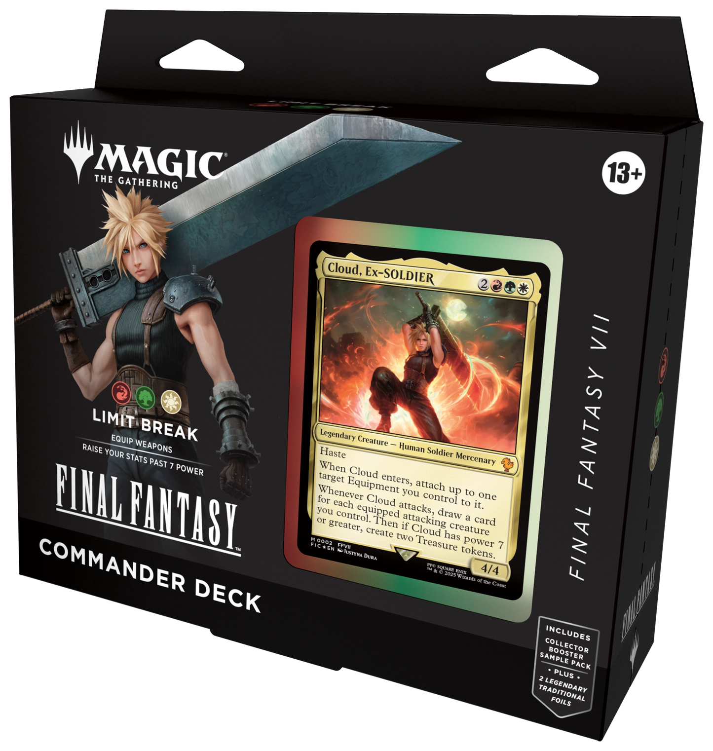 Magic the Gathering - Final Fantasy - Limit Break Commander Deck - DECK ONLY