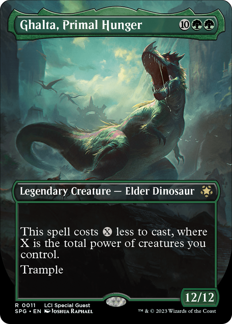 Ghalta, Primal Hunger (Borderless) (SPG-011) - Special Guests (Borderless)