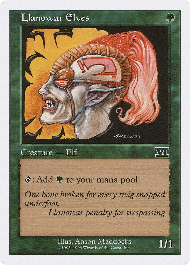 Llanowar Elves (BRB-39) - Battle Royale Box Set