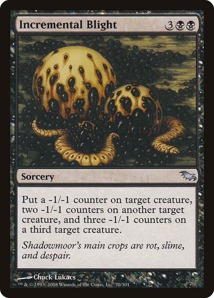 Incremental Blight (SHM-070) - Shadowmoor Foil