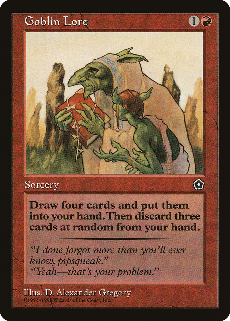 Goblin Lore (P02-99) - Portal Second Age