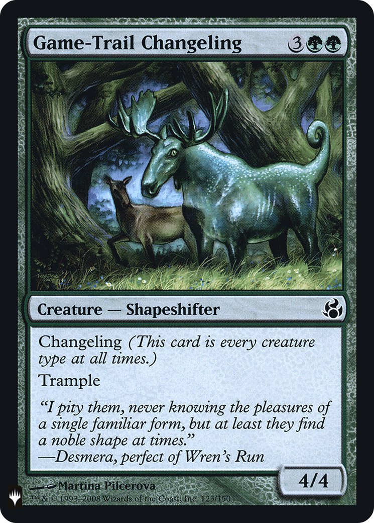Game-Trail Changeling (LIST-123) - The List Foil