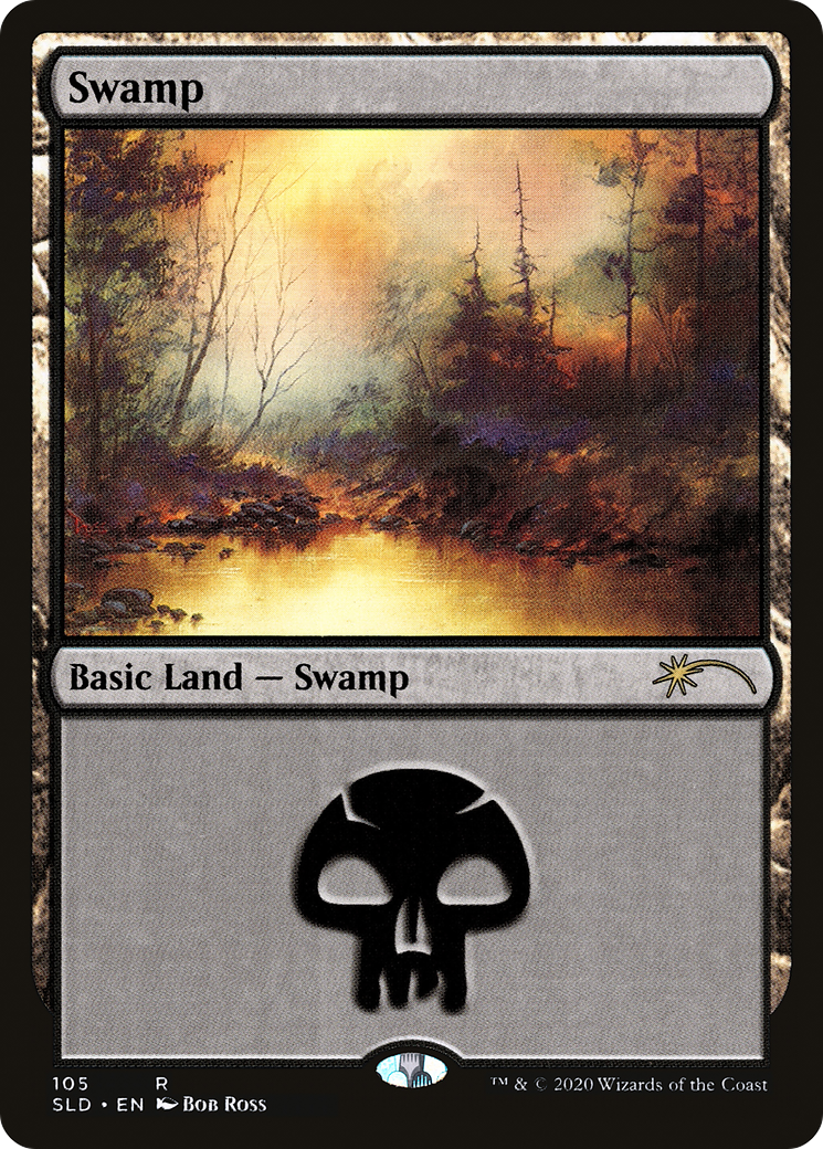 Swamp (105) (Bob Ross) (SLD-105) - Secret Lair Drop