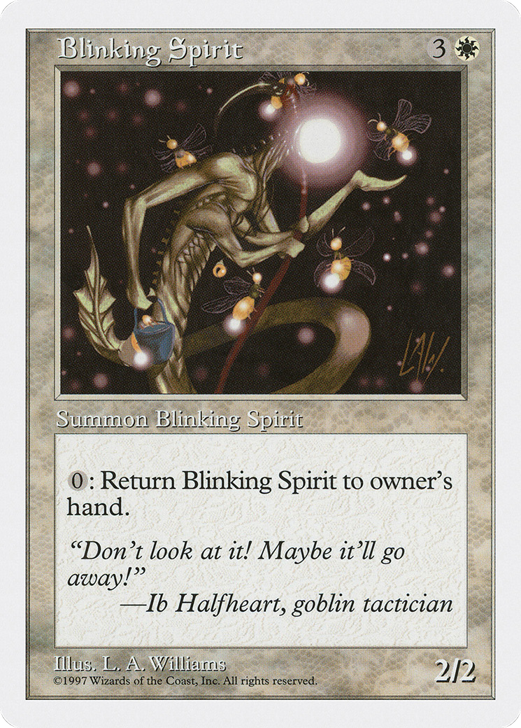 Blinking Spirit (5ED-12) - Fifth Edition