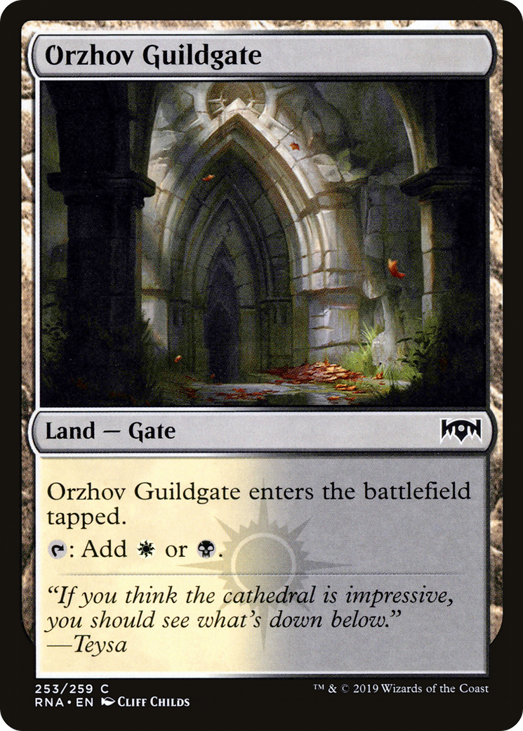 Orzhov Guildgate (253) (RNA-253) - Ravnica Allegiance
