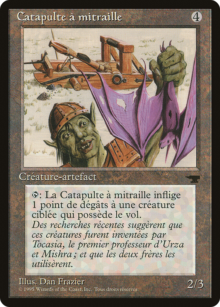 Grapeshot Catapult (French) - "Catapulte a mitraille" (REN-143) - Renaissance