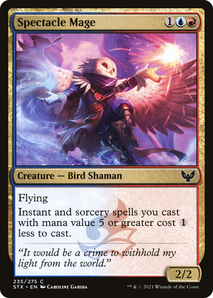 Spectacle Mage (STX-235) - Strixhaven: School of Mages Foil