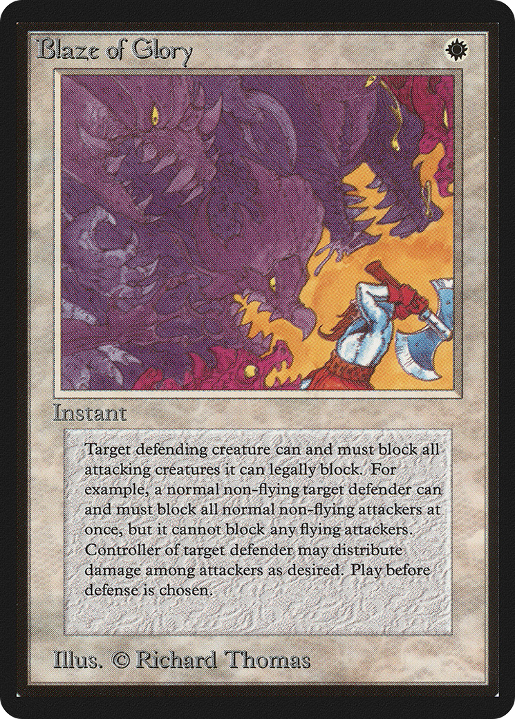 Blaze of Glory (LEB-6) - Limited Edition Beta