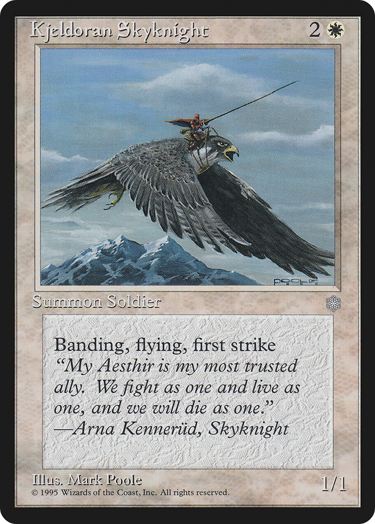 Kjeldoran Skyknight (ICE-40) - Ice Age