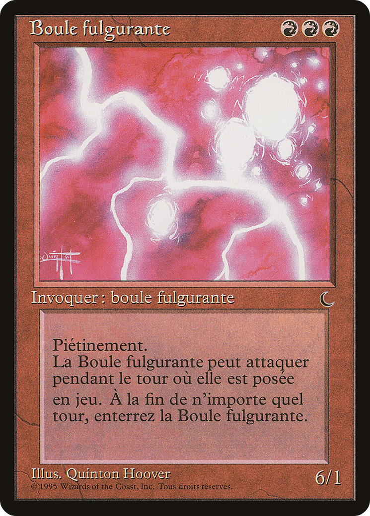 Ball Lightning (French) - "Boule fulgurante" (REN-073) - Renaissance