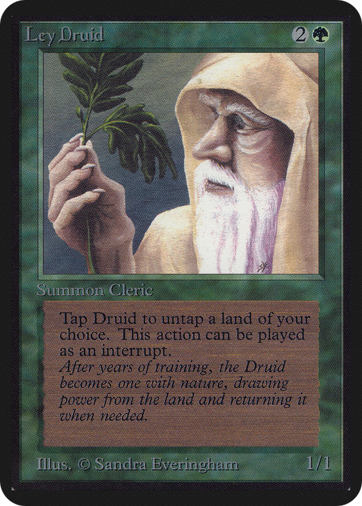 Ley Druid (LEA-205) - Limited Edition Alpha