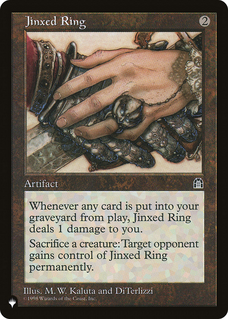 Jinxed Ring (LIST-137) - The List