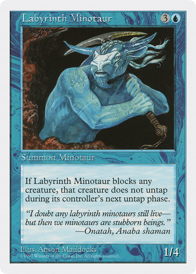 Labyrinth Minotaur (5ED-97) - Fifth Edition