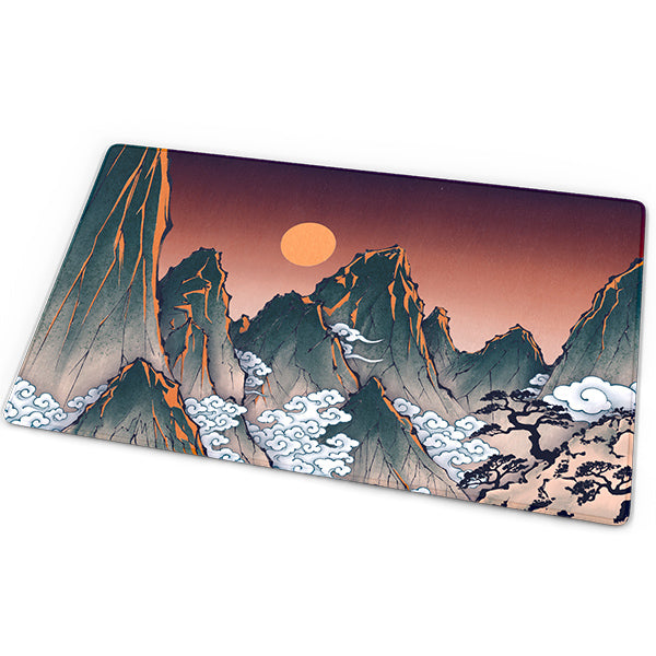 Playmat: Ukiyo-e - Crimson Ridge (24" x 14")