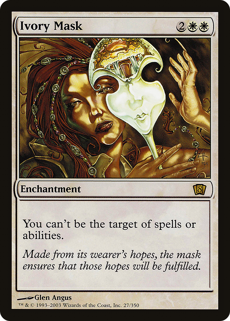 Ivory Mask (8ED-027) - 8th Edition