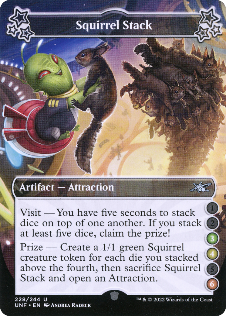 Squirrel Stack (3-4-6) (UNF-228D) - Unfinity Foil