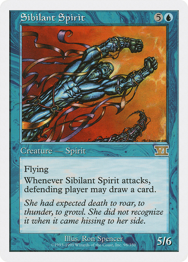 Sibilant Spirit (6ED-098) - Classic Sixth Edition