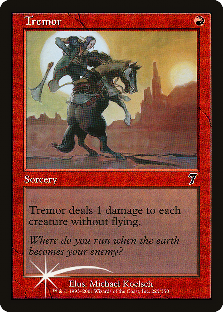 Tremor (7ED-225) - 7th Edition Foil