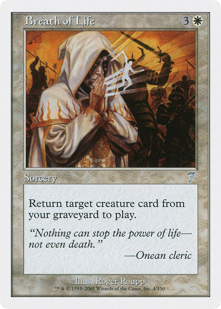 Breath of Life (7ED-004) - 7th Edition Foil