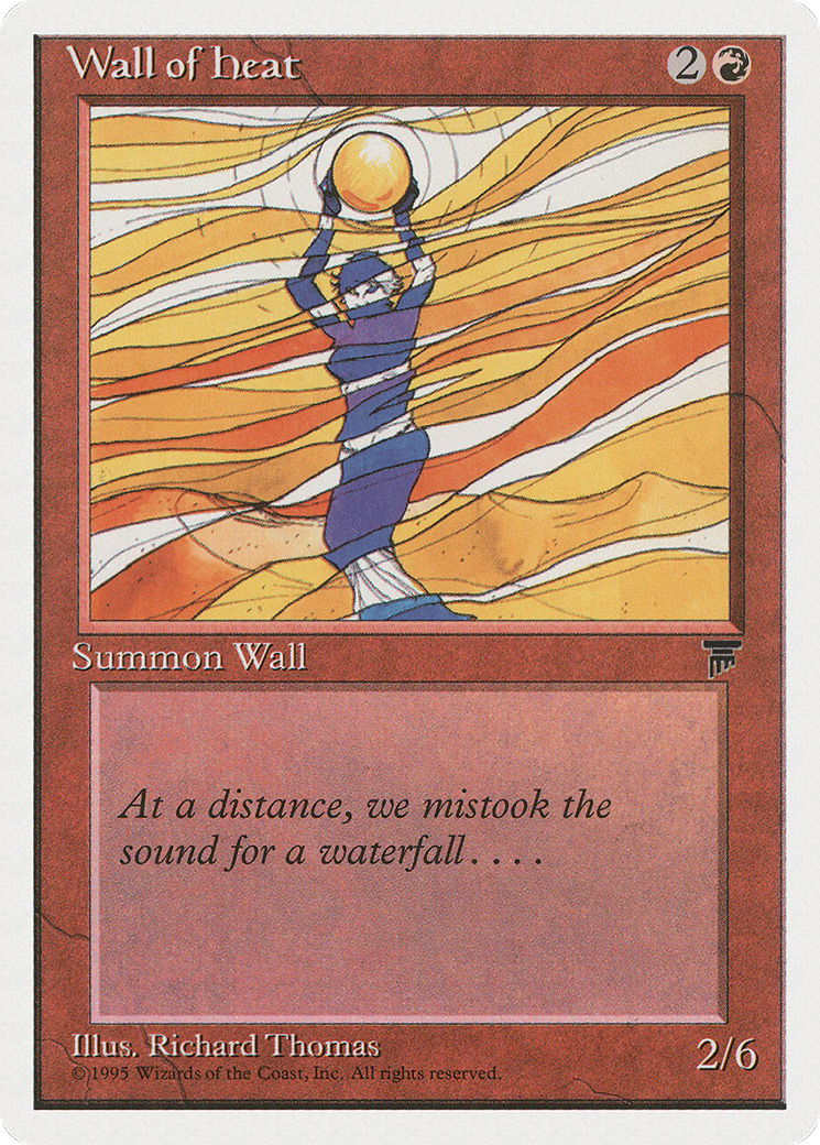 Wall of Heat (CHR-55) - Chronicles