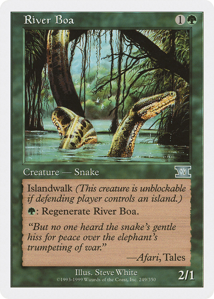 River Boa (6ED-249) - Classic Sixth Edition