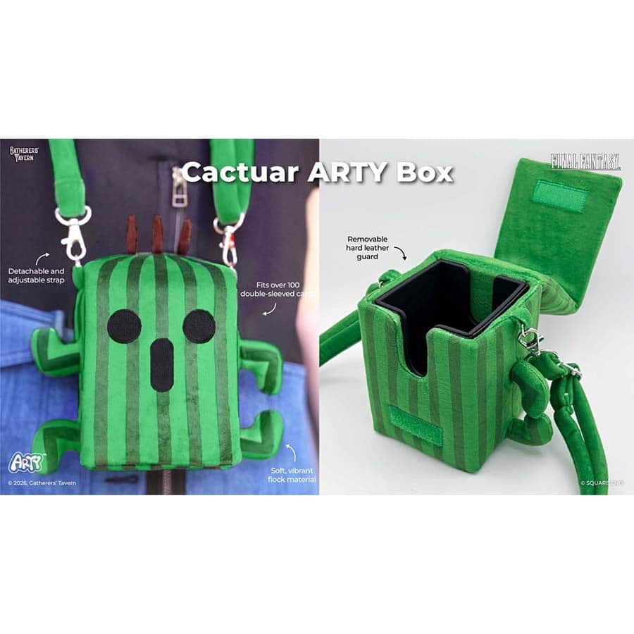 ARTY Deck Box - Final Fantasy - Cactuar