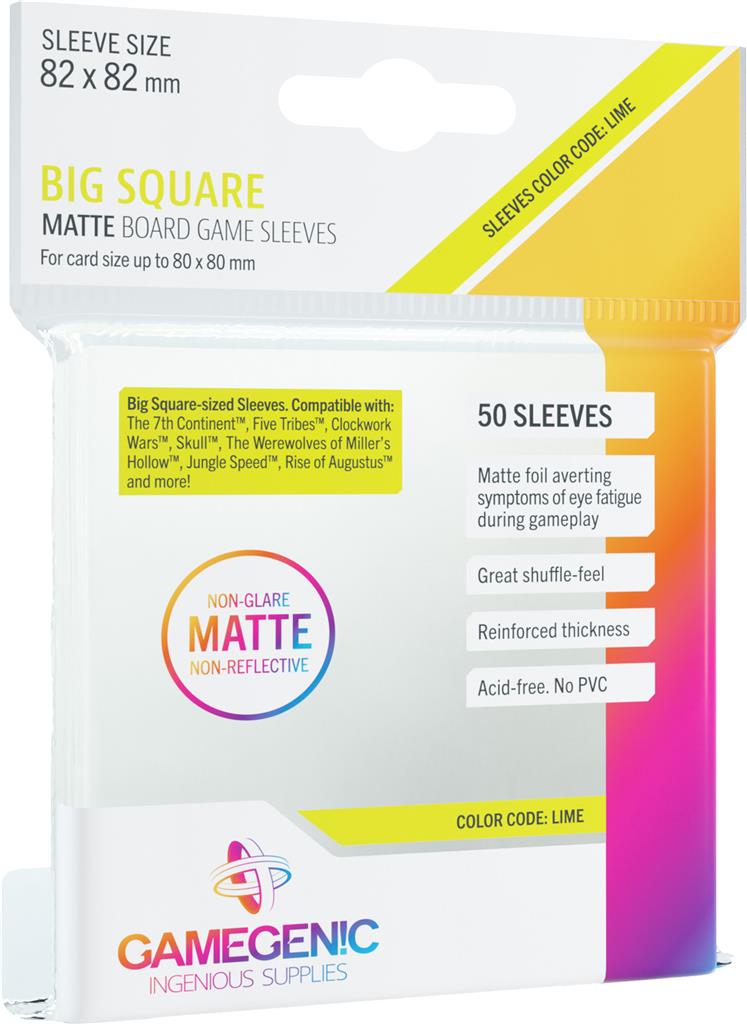 Big Square - Matte Sleeves (50ct)