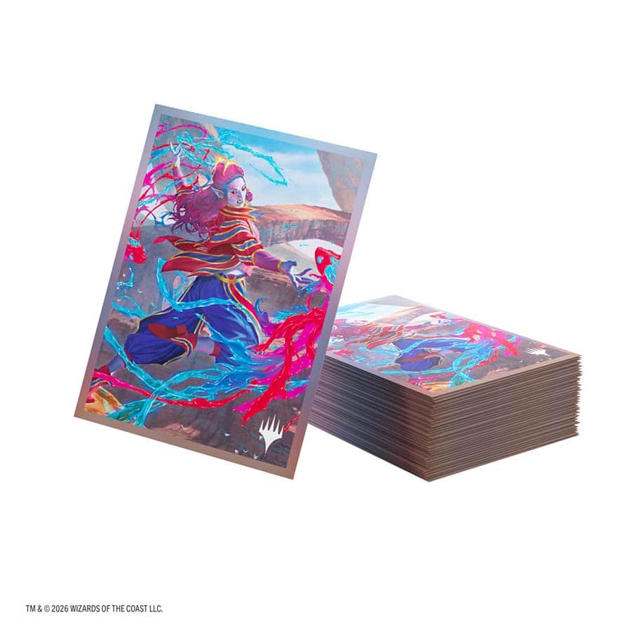 Premium Art Sleeves - Magic the Gathering - Secrets of Strixhaven - Rootha Mastering The Moment