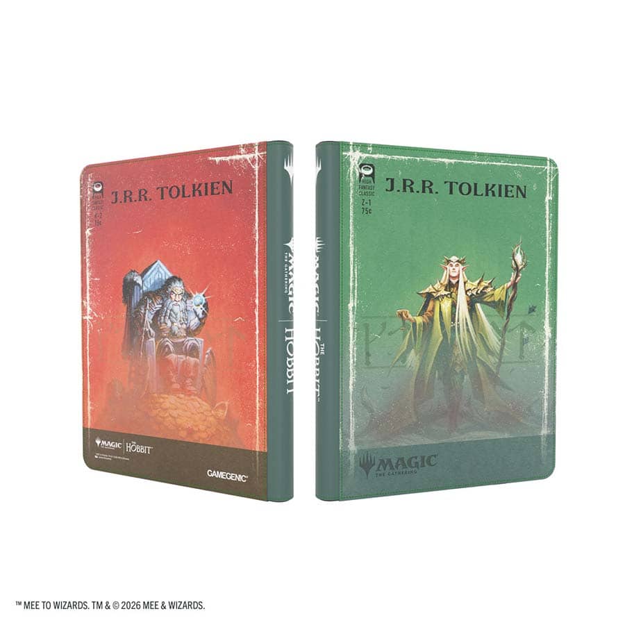 Magic: The Gathering - The Hobbit - Zip-Up Album 18-Pocket - Thranduil The Elvenking And The Mountain-King