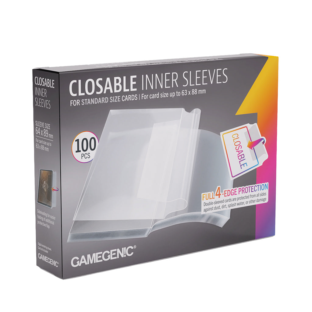 Standard - Closable Inner Sleeves (100ct)