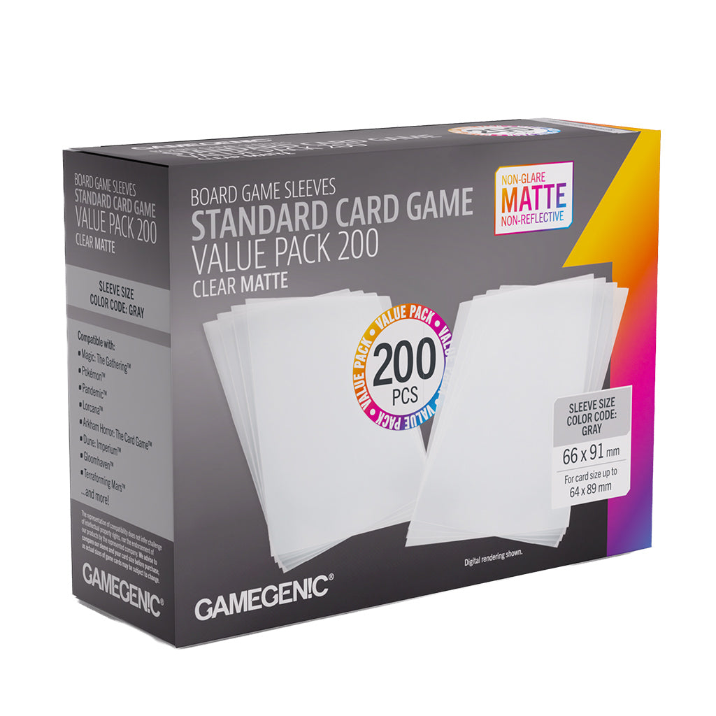Standard Value Pack - Matte Sleeves (200ct)