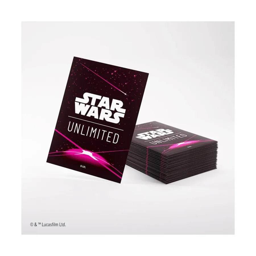 Standard - Card Back Magenta - Art Card Sleeves (60ct)