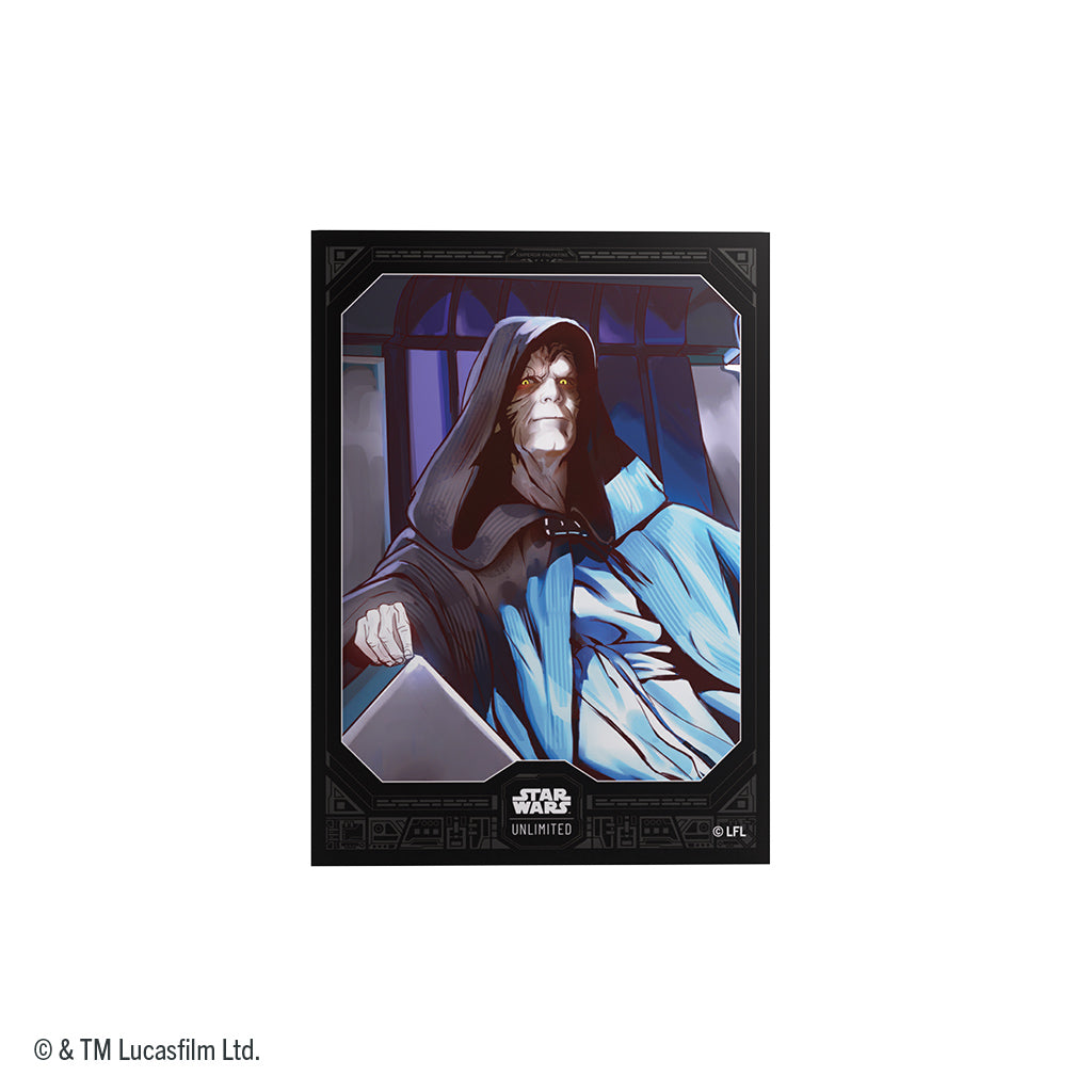 Standard - Emperor Palpatine - Art Card Sleeves (60ct) Star Wars: Unlimited