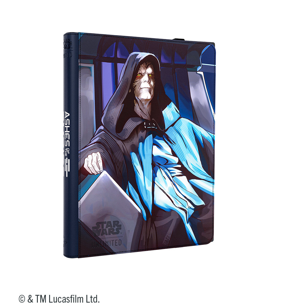 Star Wars: Unlimited Zip-Up Album 18-Pocket - Jedi Luke Skywalker & Emperor Palpatine