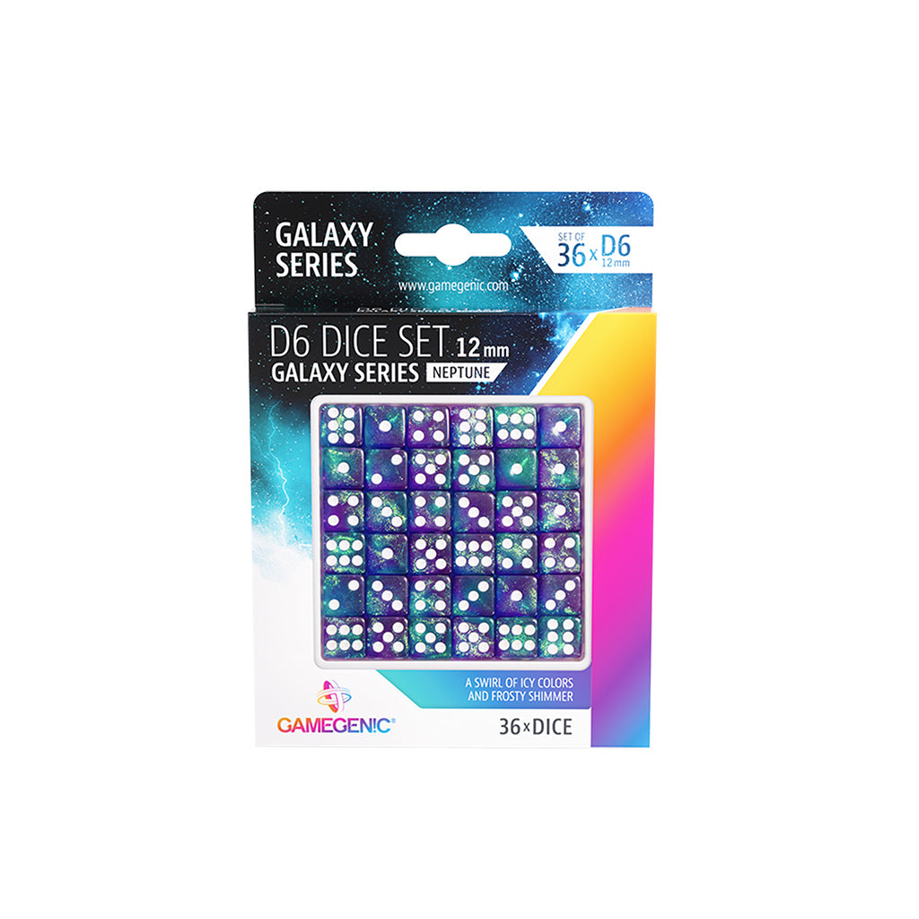 Neptune - Galaxy Series - 12mm D6 Set (36ct)