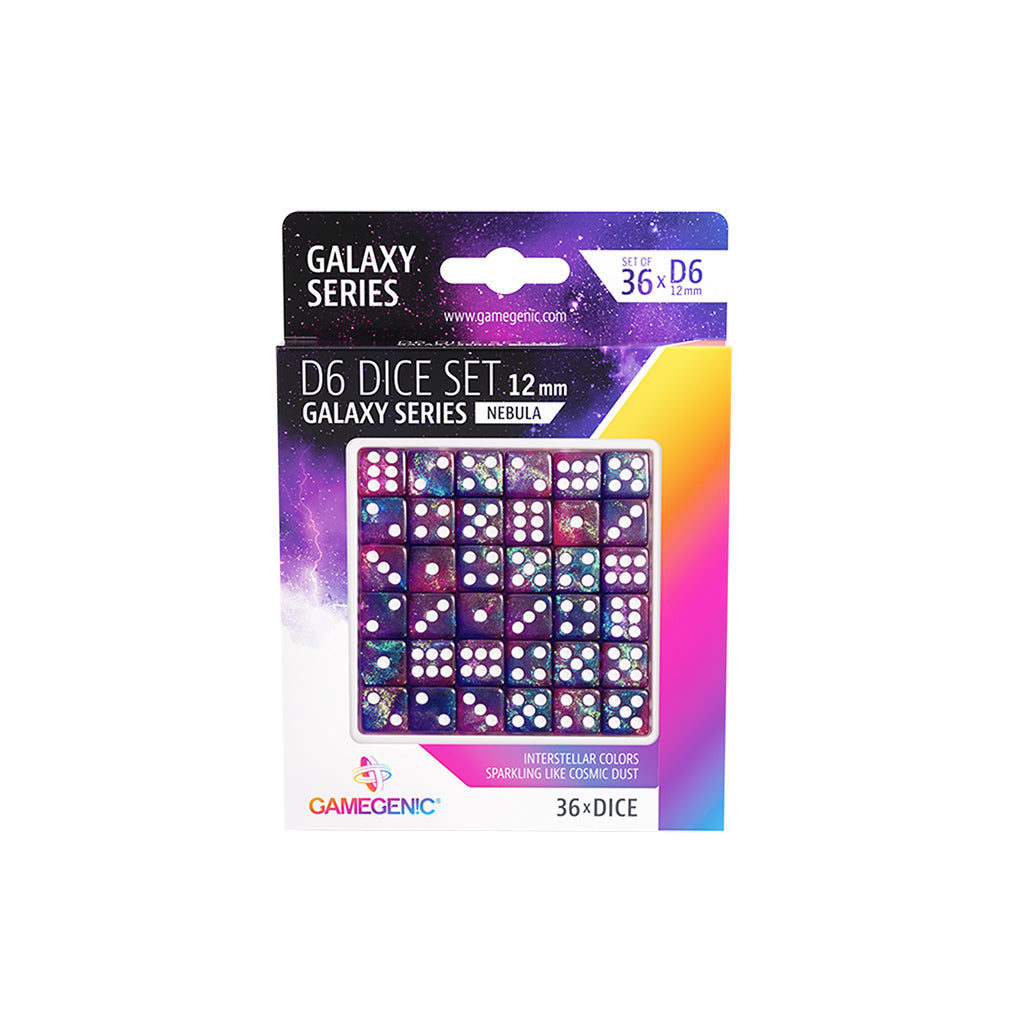 Nebula - Galaxy Series - 12mm D6 Set (36ct)