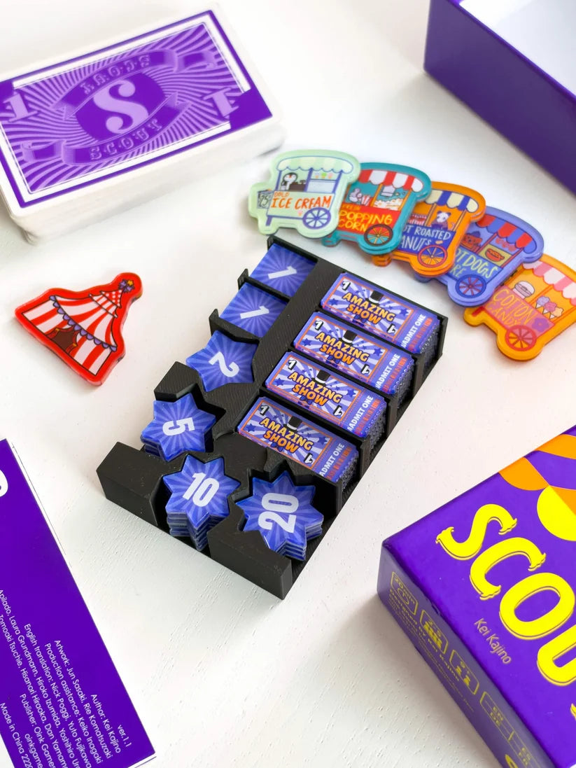 Scout Token Bundle | Acrylic Game Tokens with Insert
