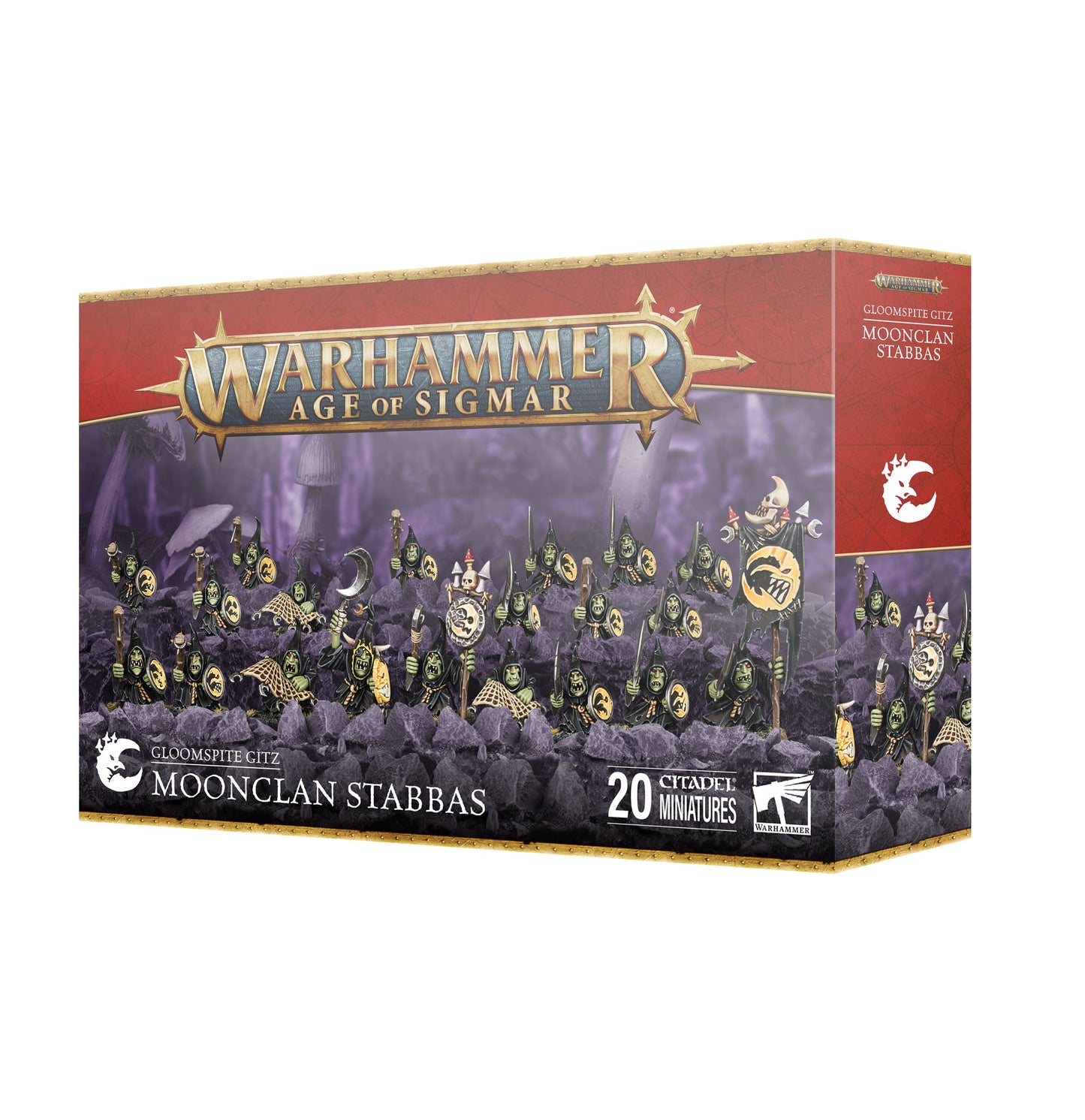 Warhammer - Age of Sigmar - Gloomspite Gitz - Moonclan Stabbas