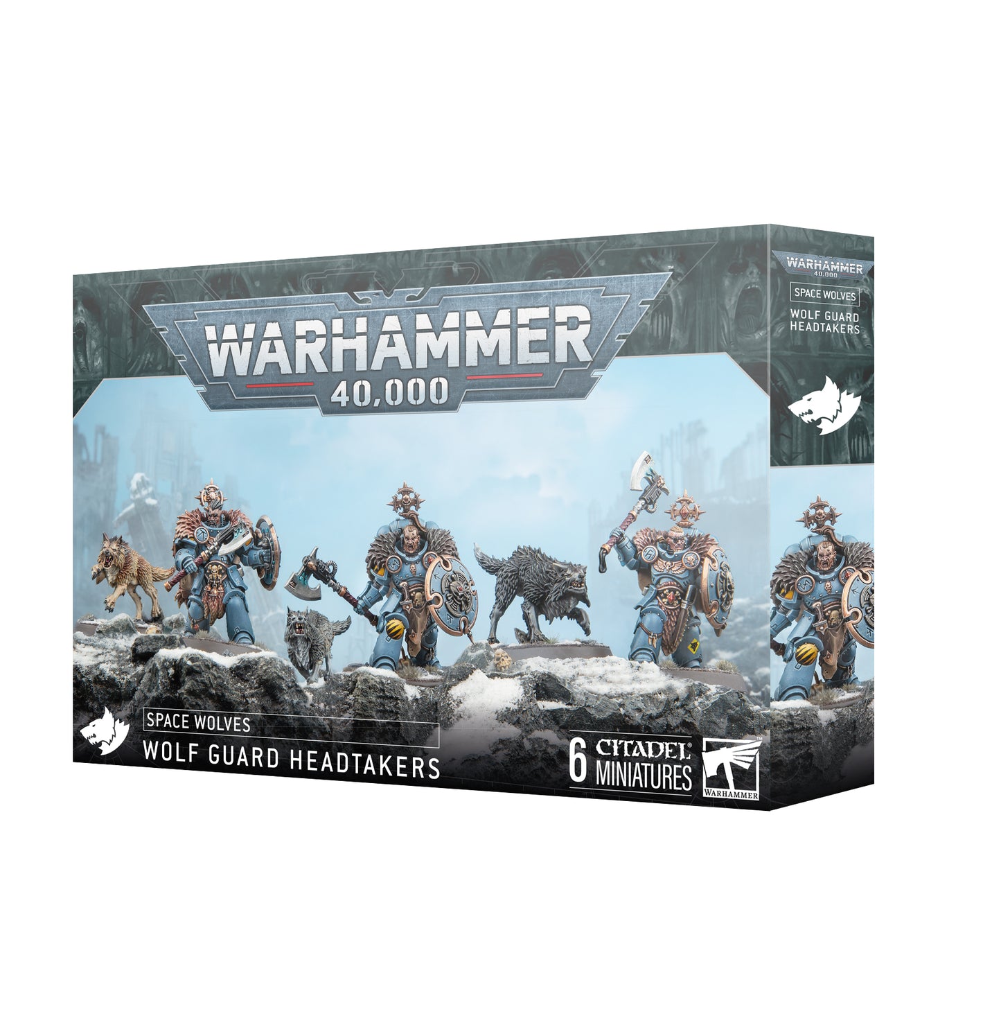 Warhammer - Space Wolves - Wolf Guard Headtakers