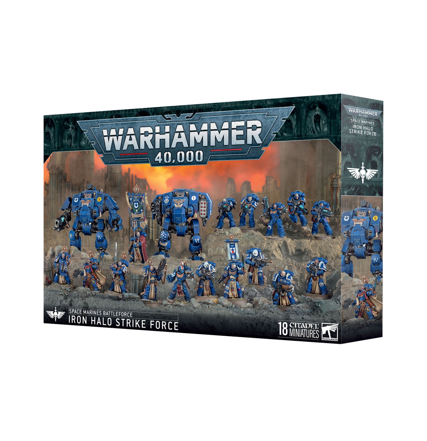Warhammer - Space Marines Battleforce - Iron Halo Strike Force