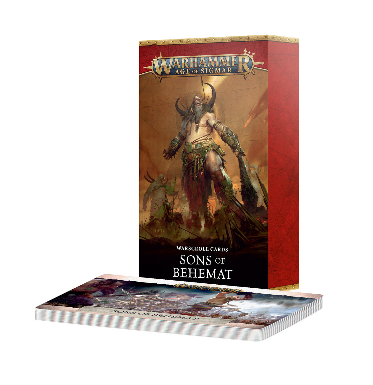 Warhammer: Age of Sigmar - Warscroll Cards: Sons of Behemat