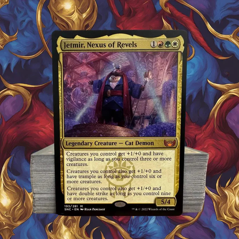 Magic the Gathering - Jetmir, Nexus of Revels - Custom Built Commander Deck