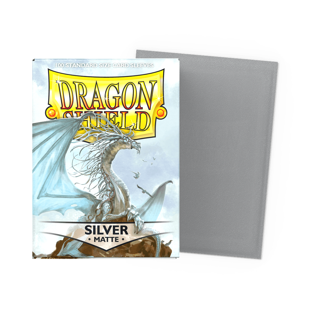 Standard - Silver - Matte Sleeves (100ct)