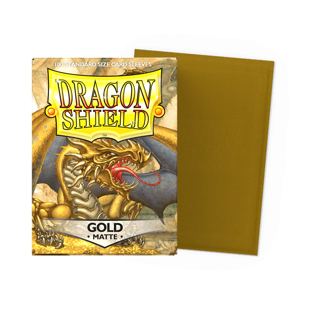 Standard - Gold - Matte Sleeves (100ct)