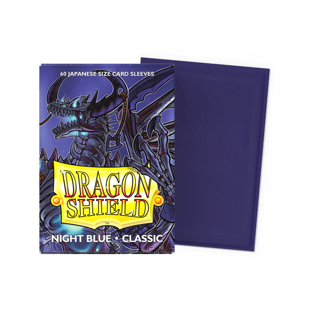 Dragon Shield Sleeves Japanese Classic Night Blue Dragon Shield Sleeves Japanese Classic Night Blue