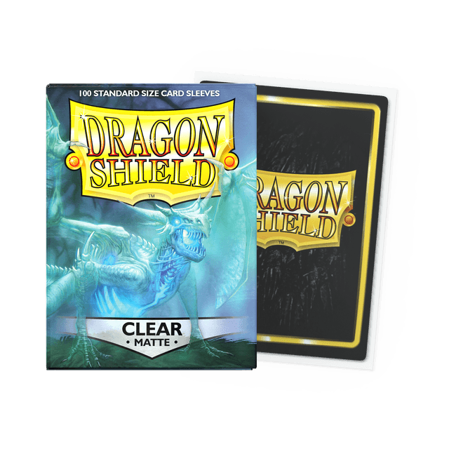Standard - Clear - Matte Sleeves (100ct)