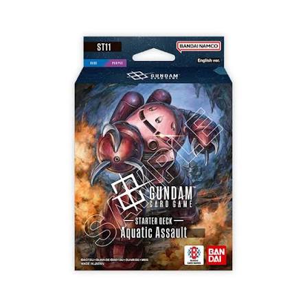 Gundam Card Game - Aquatic Assault - Starter Deck (ST11)