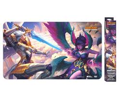 Riftbound League of Legends - Vendetta - Kayle vs Morgana Playmat